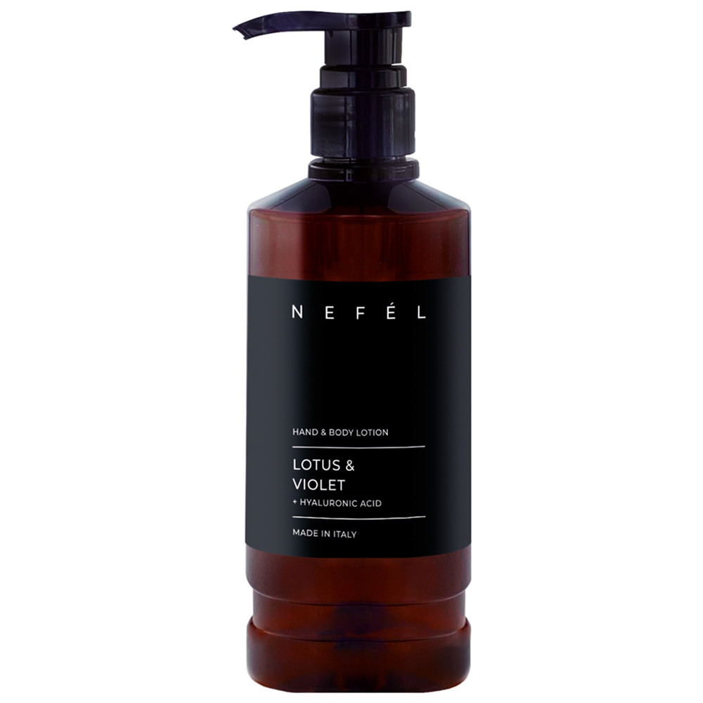 Crema corpo e mani Lotus e Violet 480 ml - Nefel