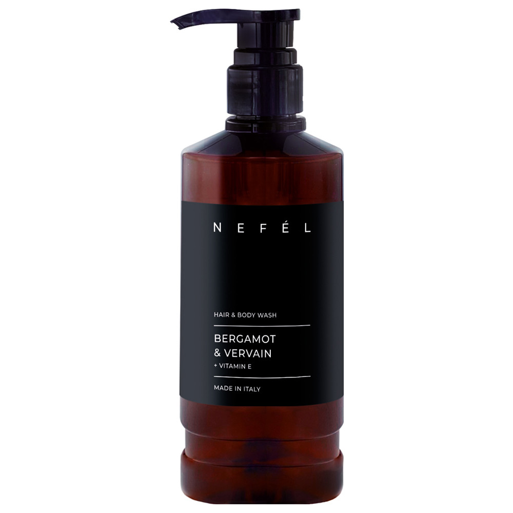 Doccia shampoo per hotel Bergamot e Vervain 480 ml - Nefel