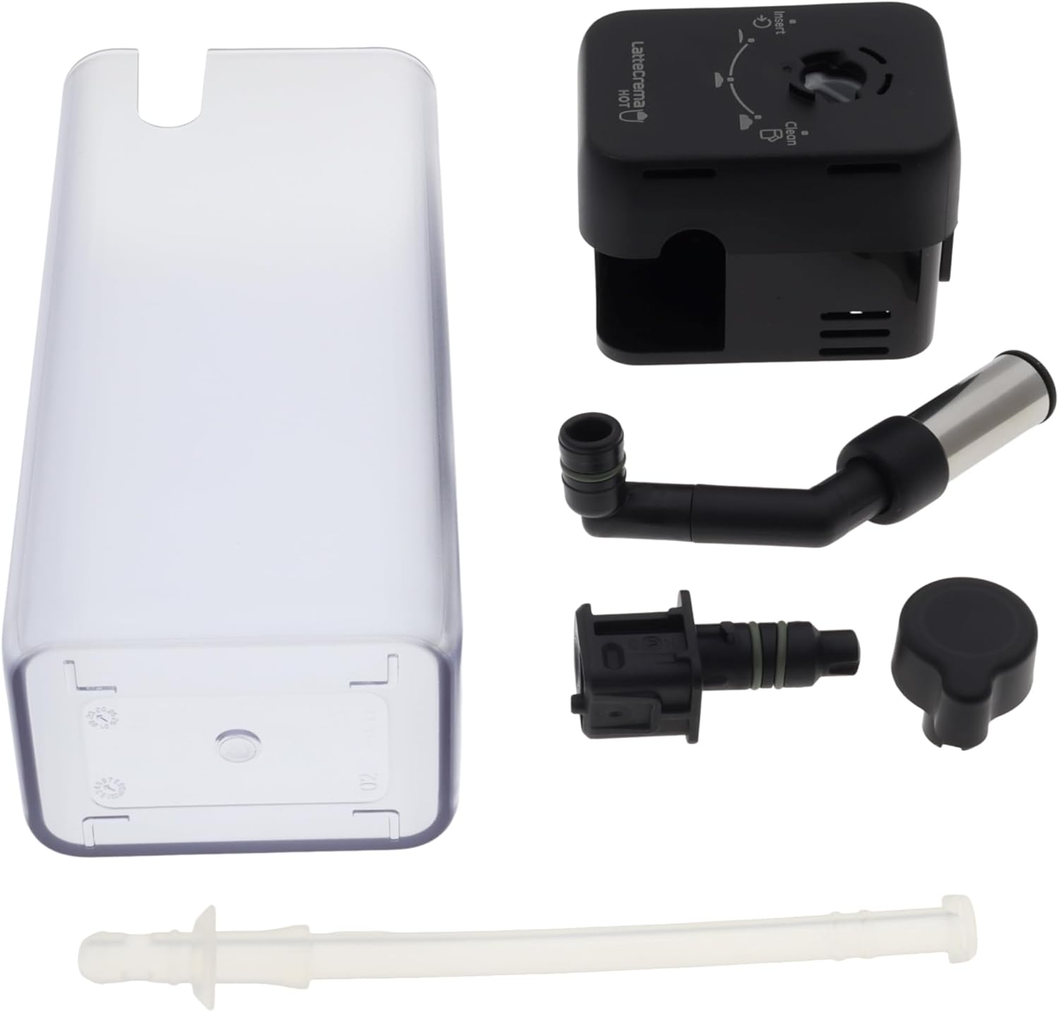 Caraffa montalatte Latte Crema Hot DLSC031 per macchina da caffè Rivelia De Longhi