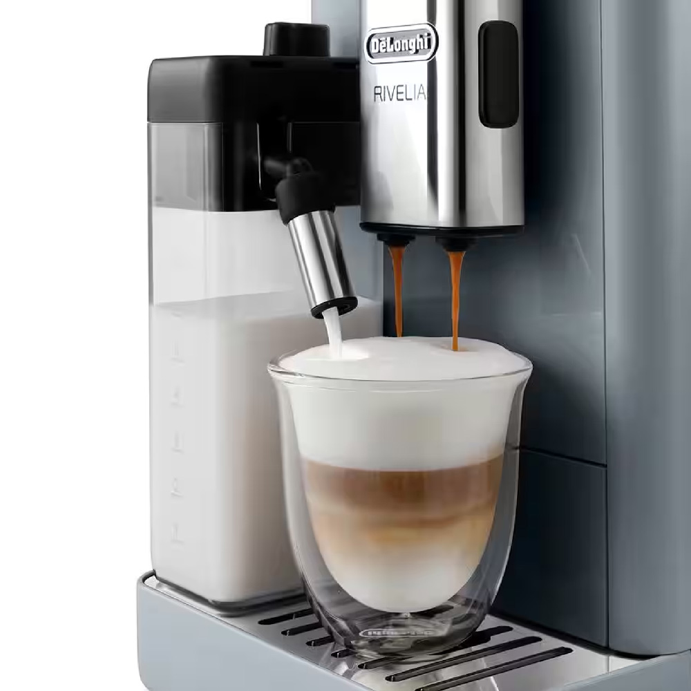 Caraffa montalatte Latte Crema Hot DLSC031 per macchina da caffè Rivelia De Longhi