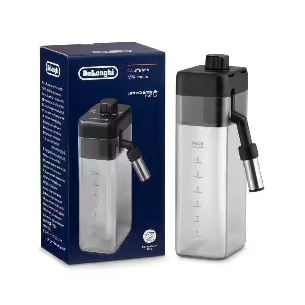 Caraffa montalatte Latte Crema Hot DLSC031 per macchina da caffè Rivelia De Longhi