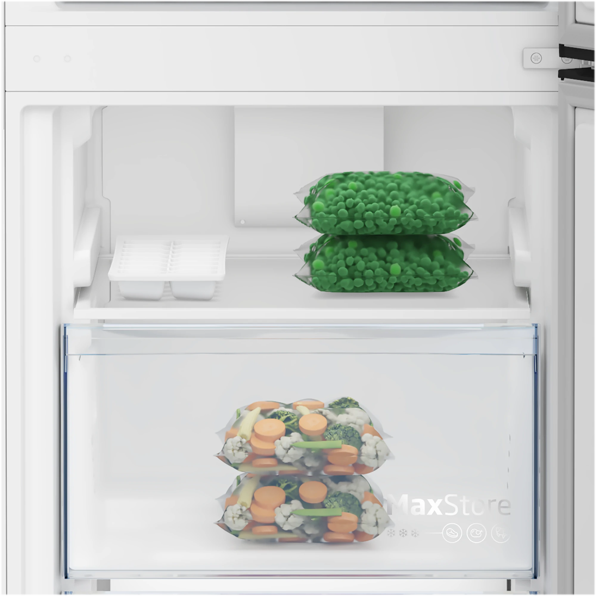 Frigorifero combinato Beko no frost 367 LT  60CM INOX B1RCNA364XB