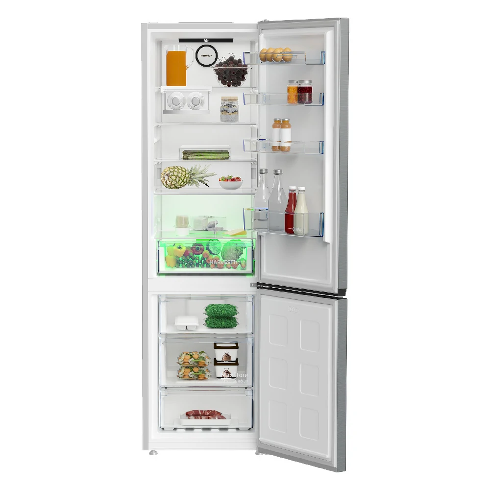 Frigorifero combinato Beko Total no frost 407 LTMETAL LOOK B5RCNE405HXB