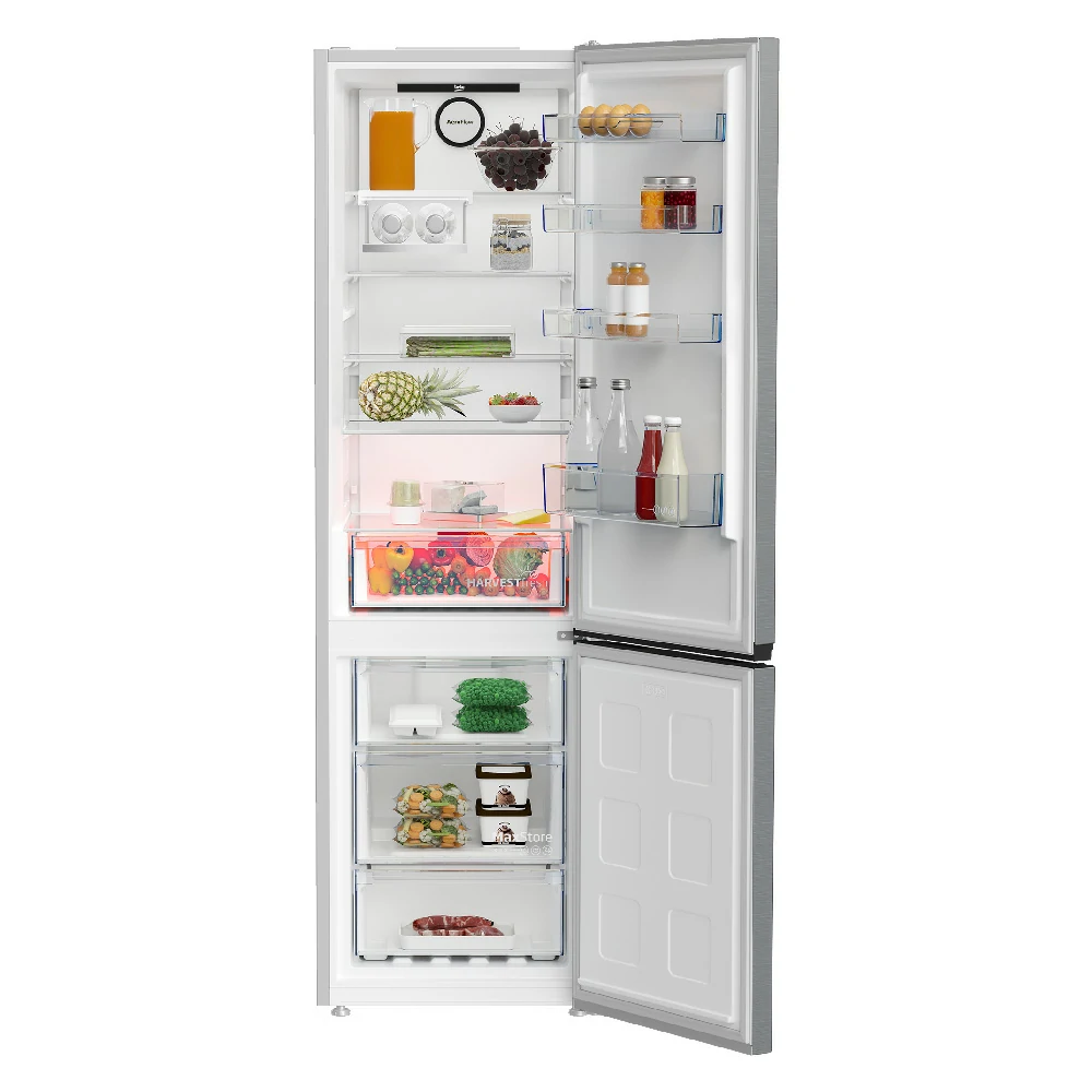 Frigorifero combinato Beko Total no frost 407 LTMETAL LOOK B5RCNE405HXB