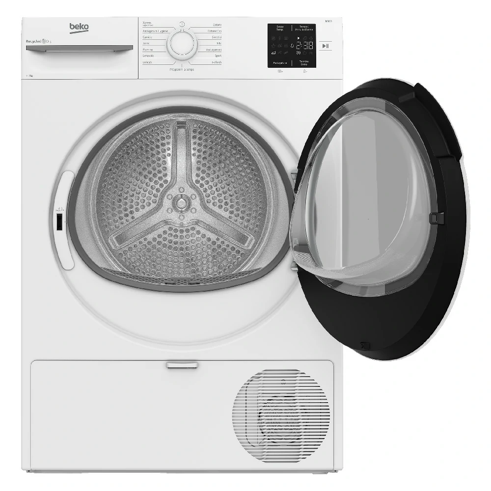 Asciugatrice slim 7 kg Bek 46CM INVERTER D BMT73EW