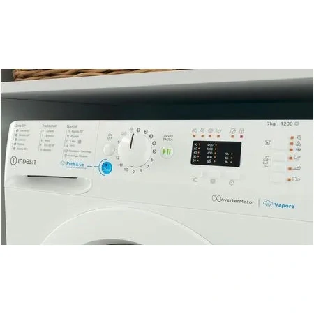 Lavatrice slim 7 kg Beko INNEX VAPORE B 1200GIRI BWSA 7125X WV IT