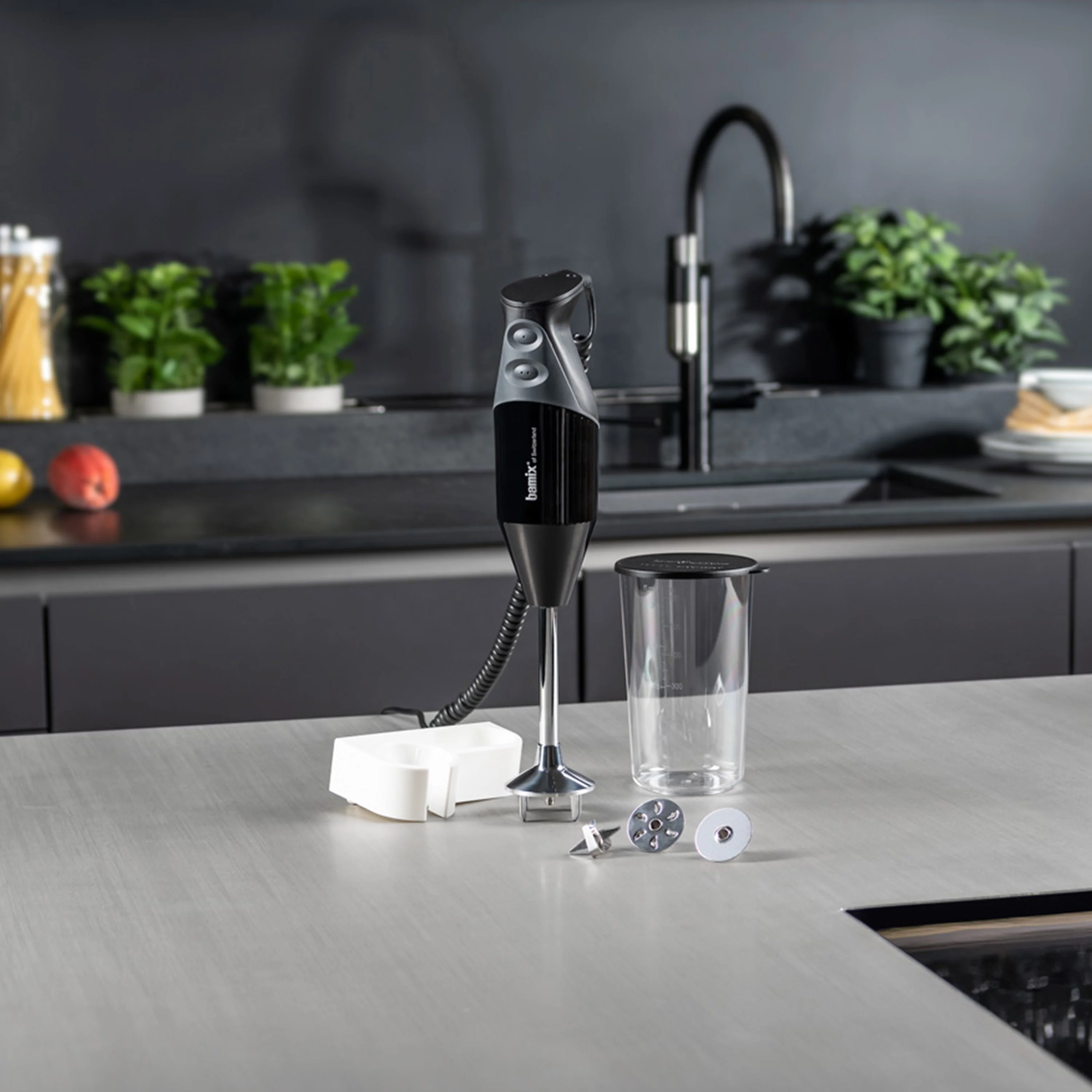 Frullatore ad immersione Bamix Mono M160 Nero