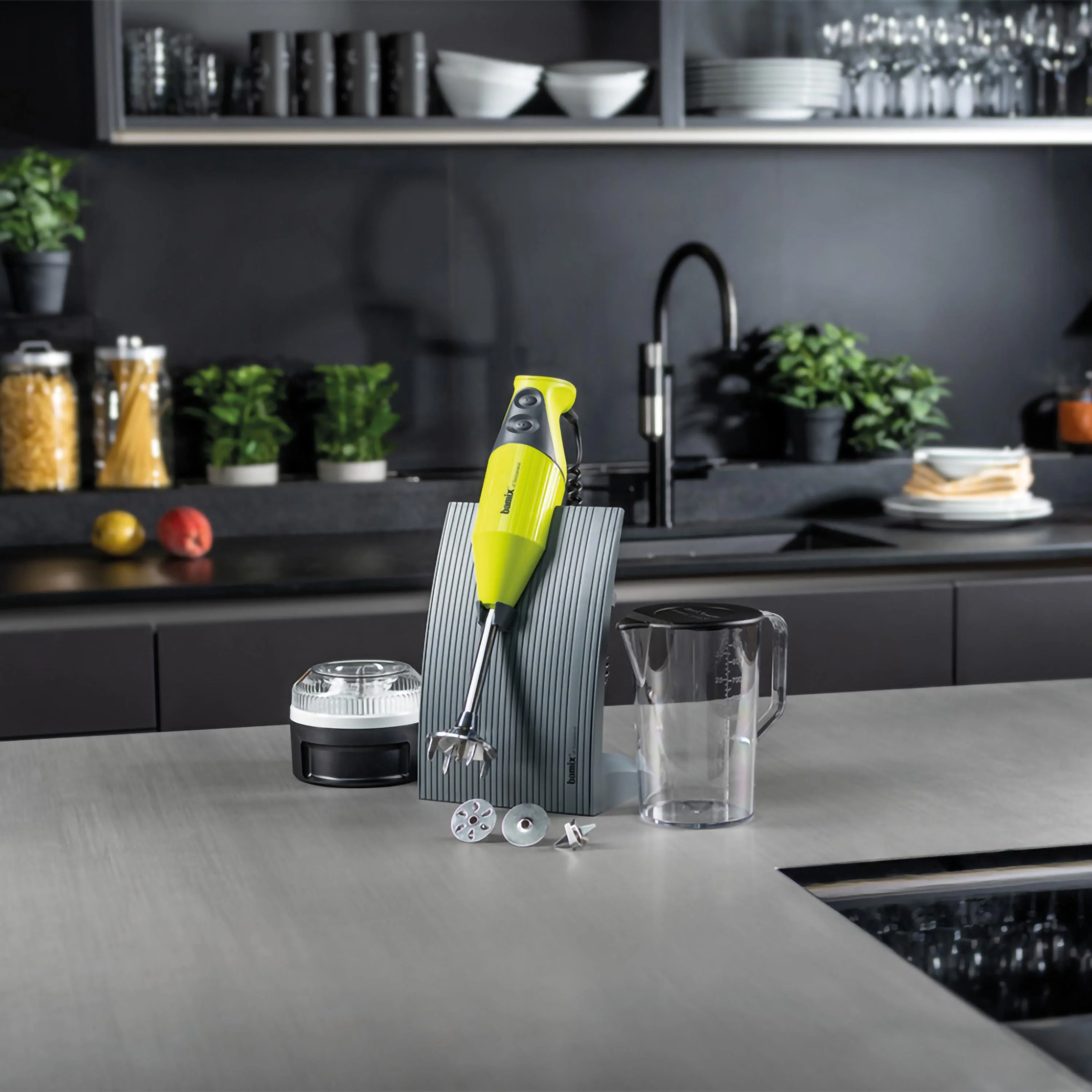 Frullatore ad immersione Bamix SwissLine Lime