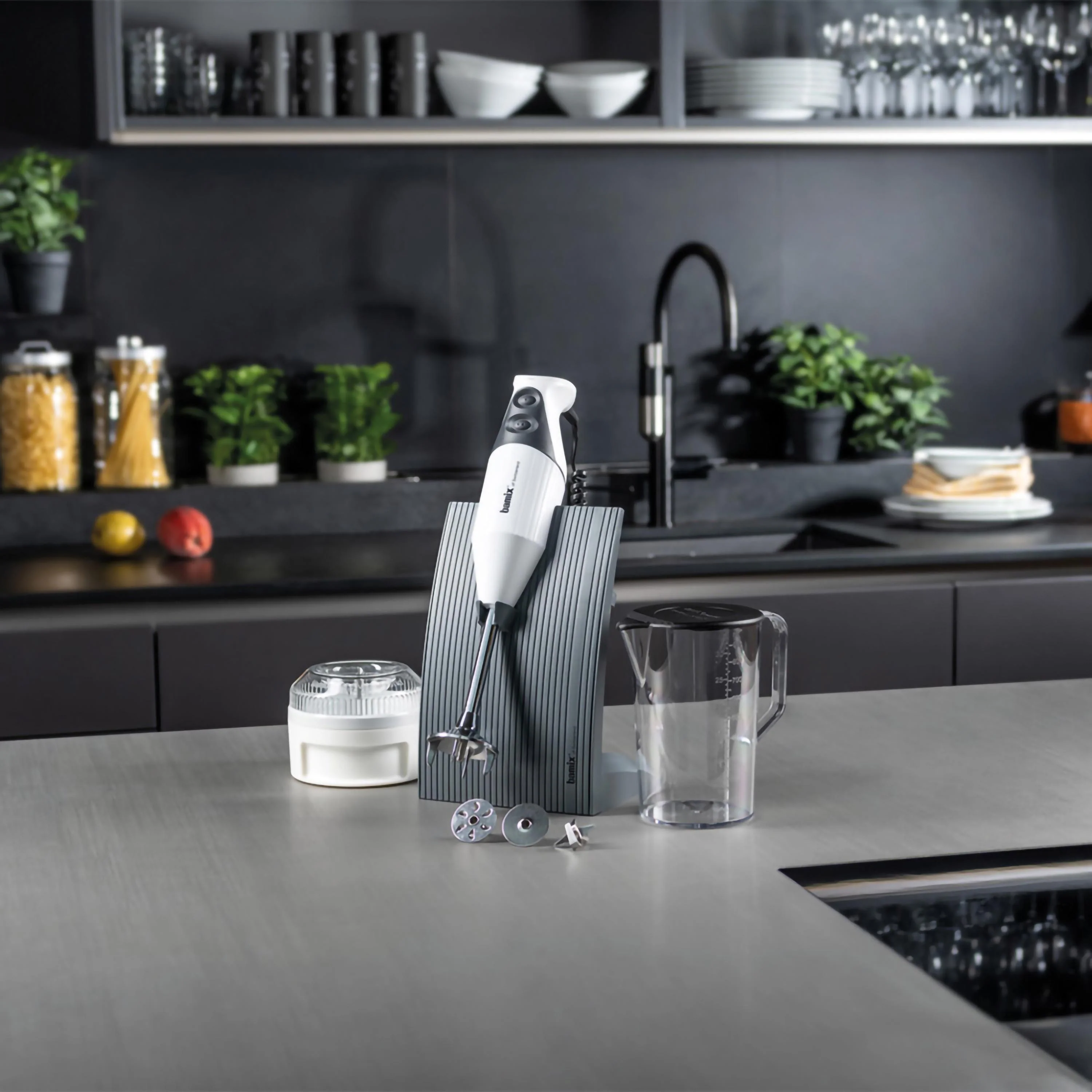 Frullatore ad immersione Bamix SwissLine Bianco