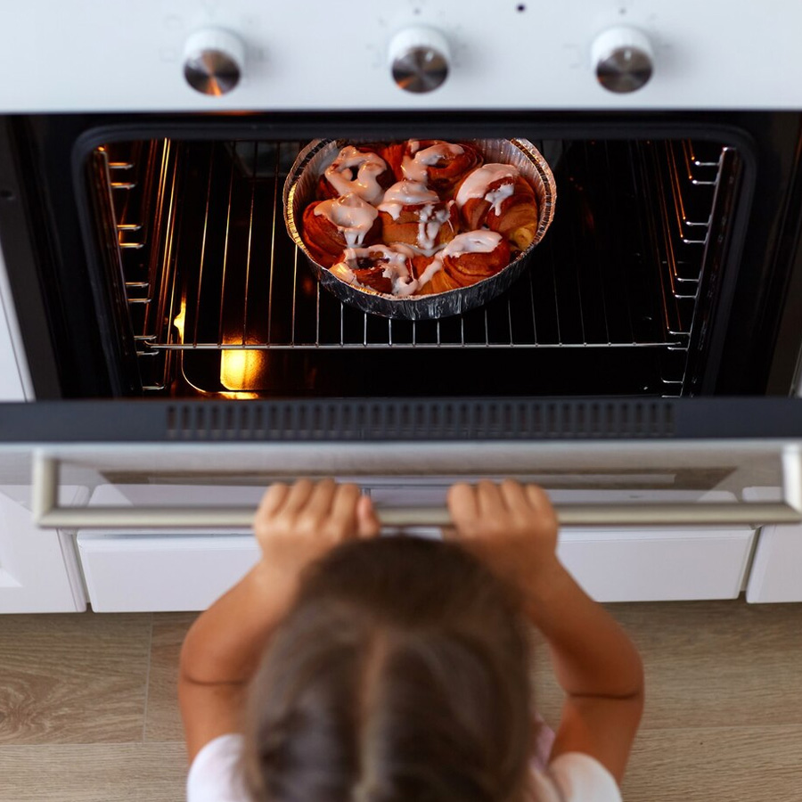 Griglia piana per forno 36,50 x 44,50 cm