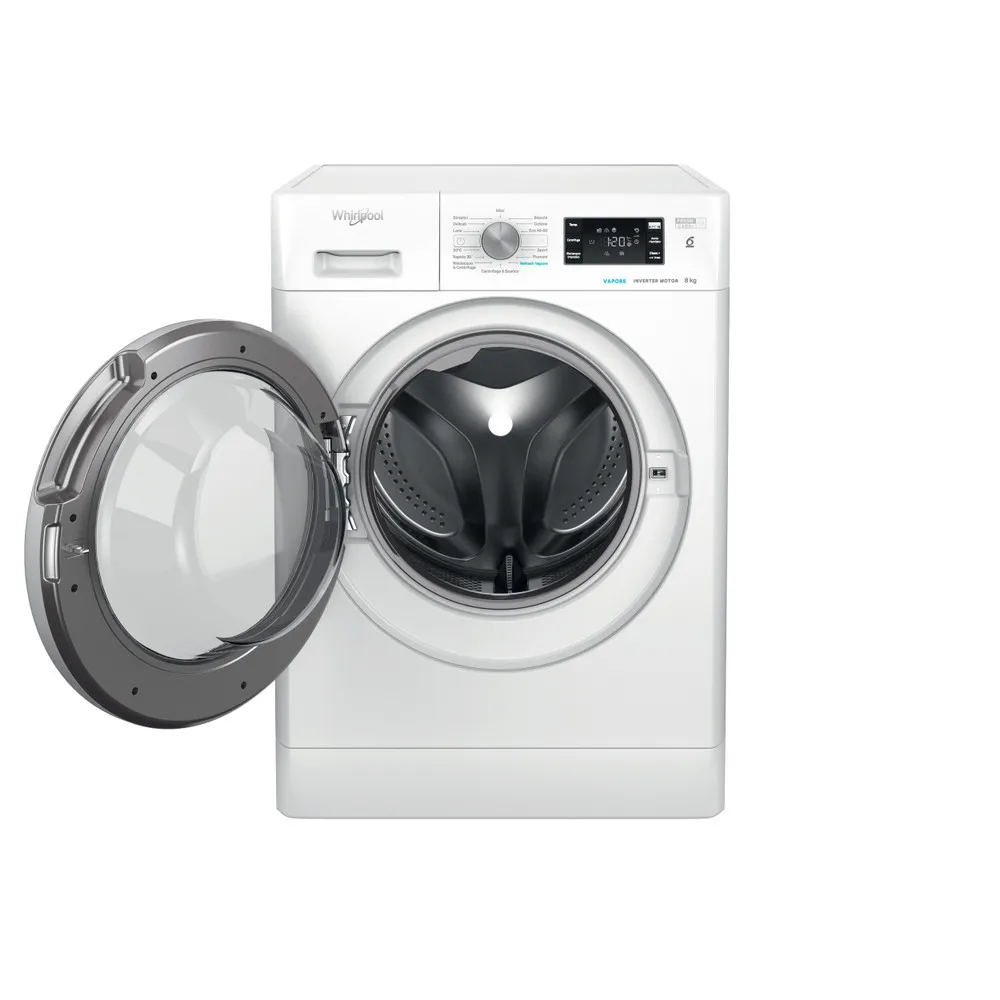 Lavatrice 8 kg Whirlpool 6°Senso VAPORE A 1400 GIRI FFB 846 SV IT