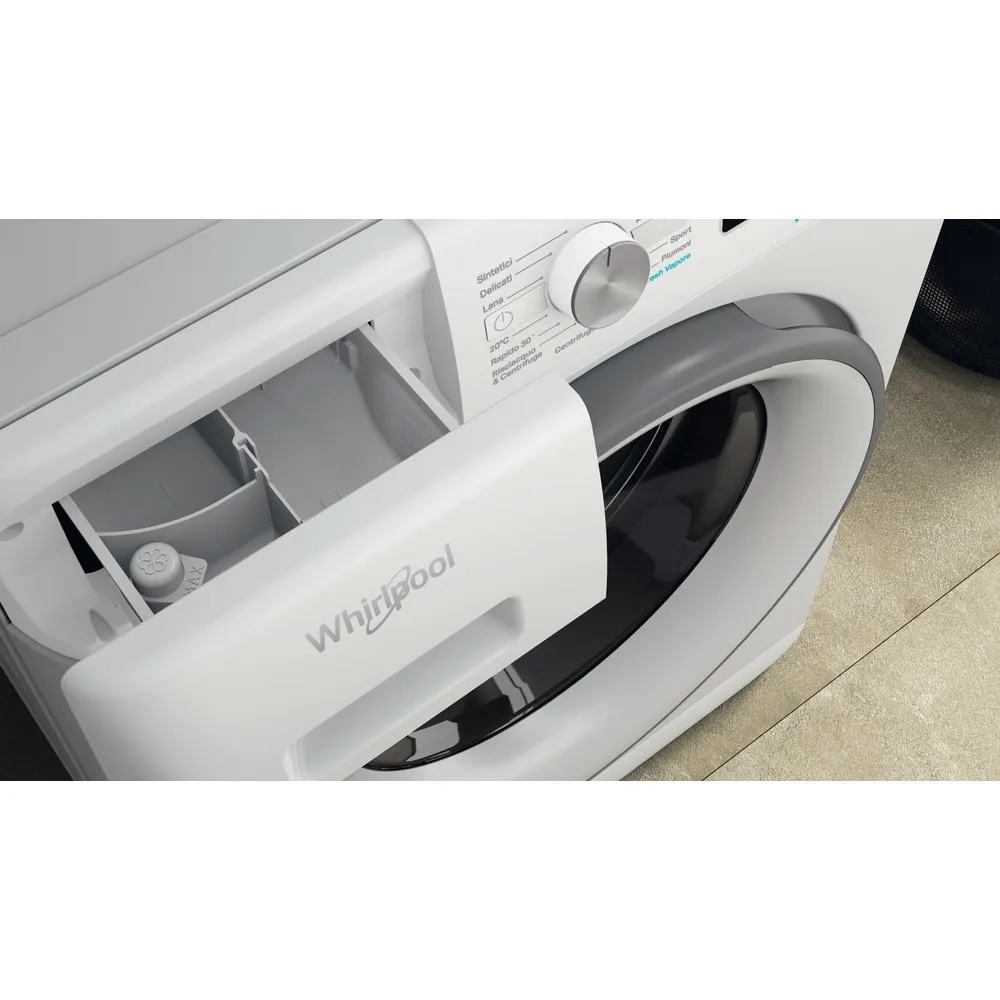 Lavatrice 8 kg Whirlpool 6°Senso VAPORE A 1400 GIRI FFB 846 SV IT