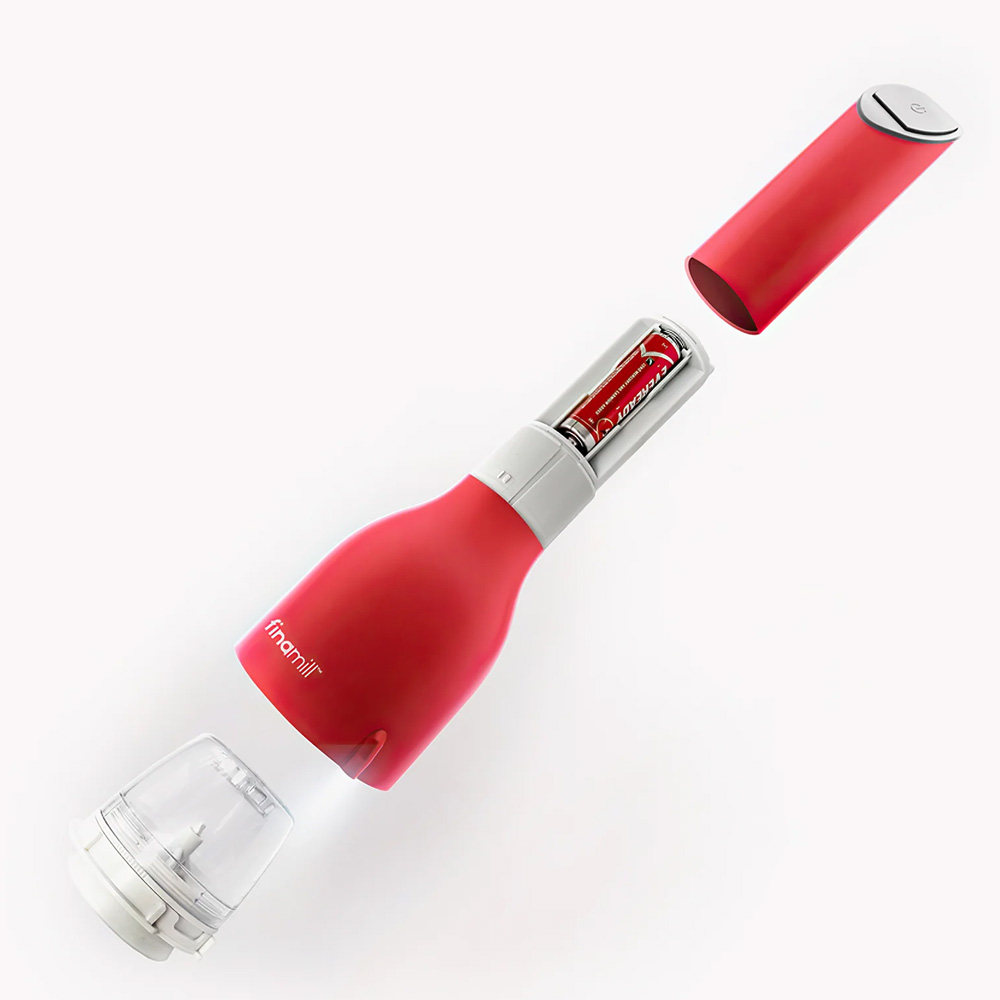 Macina spezie elettrico a batteria Finamill Sangria con 2 contenitori