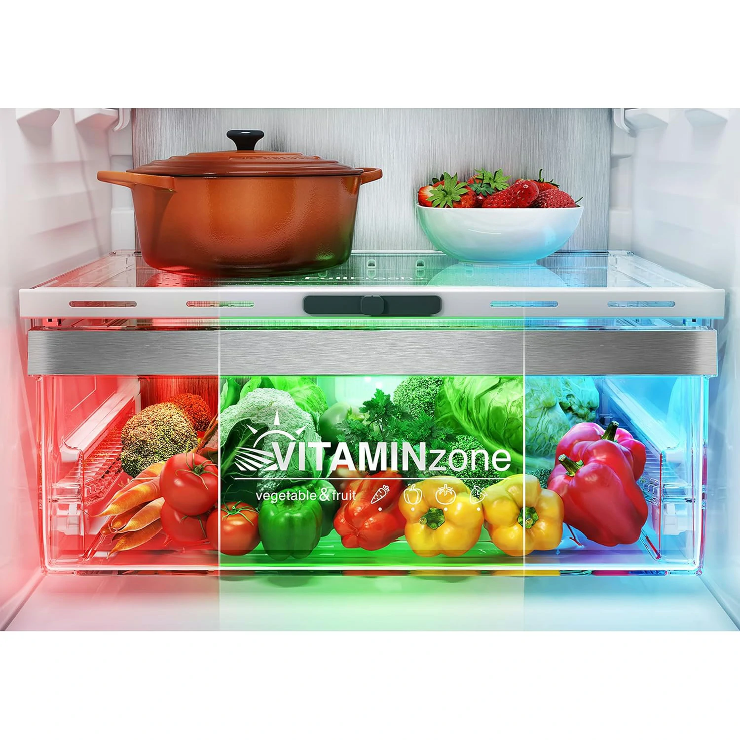 Frigorifero a libera installazione Grundig GKPN 66940 LXRW  355 litri