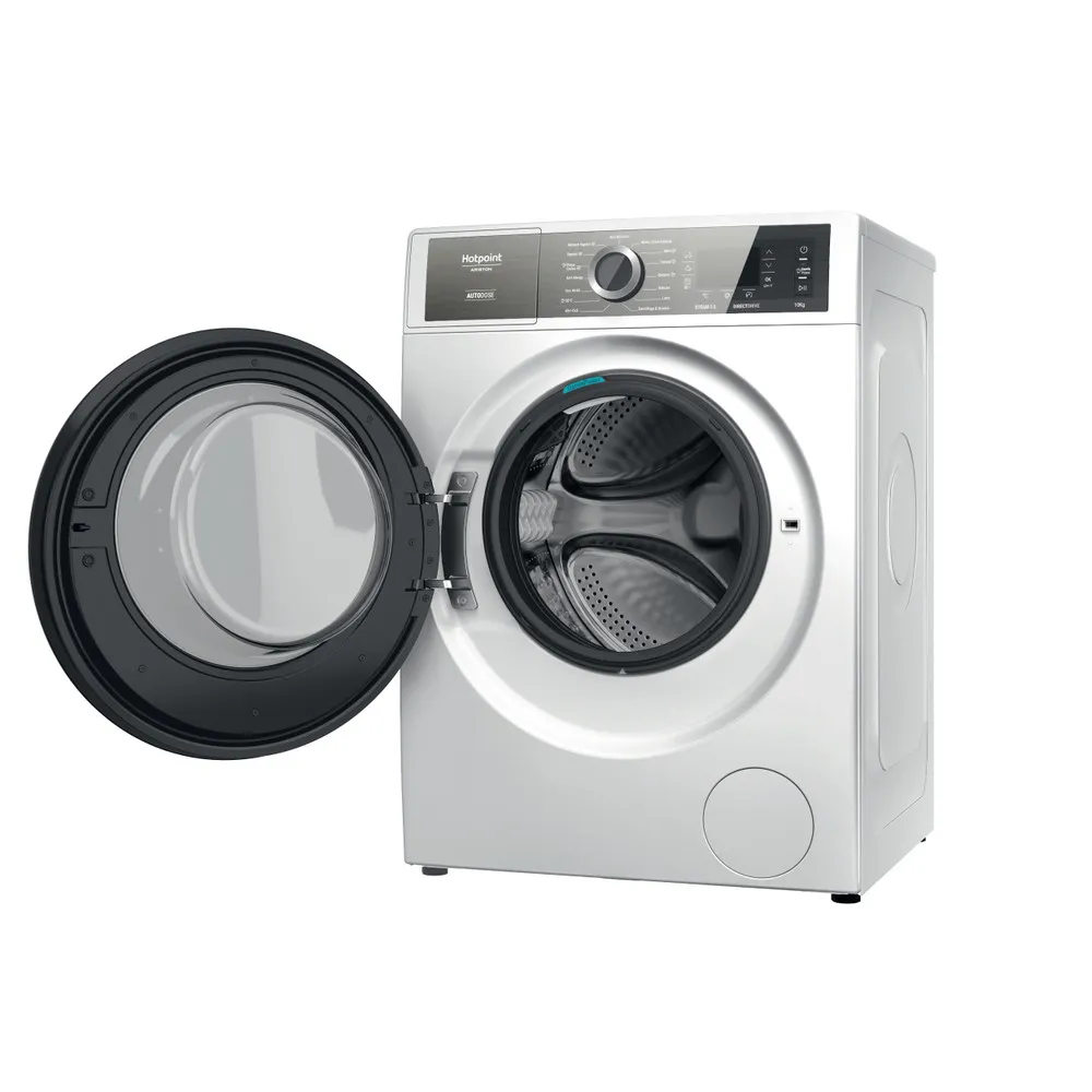 Lavatrice 10 kg Hotpoint DIRECT DRIVE TRAZ.DIRETTA VAPORE A H8 W046WB IT