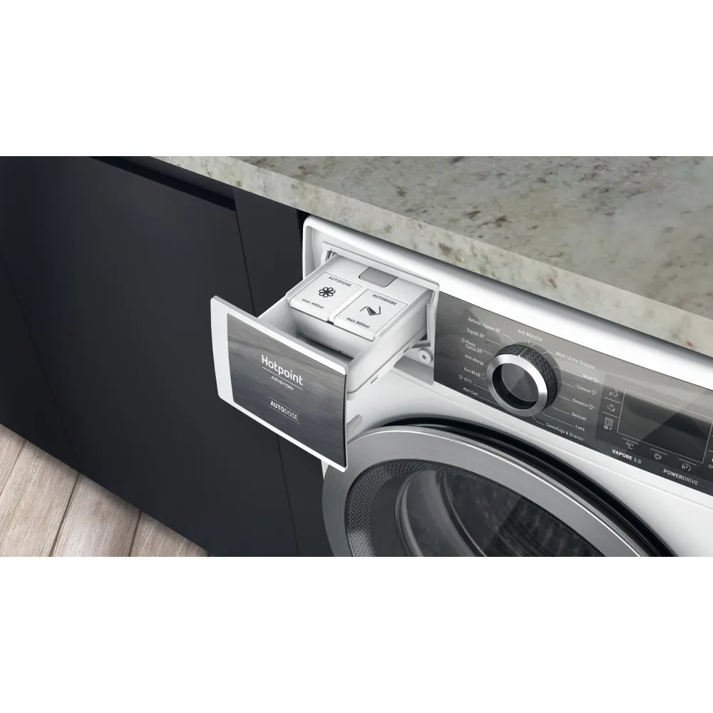 Lavatrice 9 kg Hotpoint  VAPORE A 1400GIRI H8 W946WB IT
