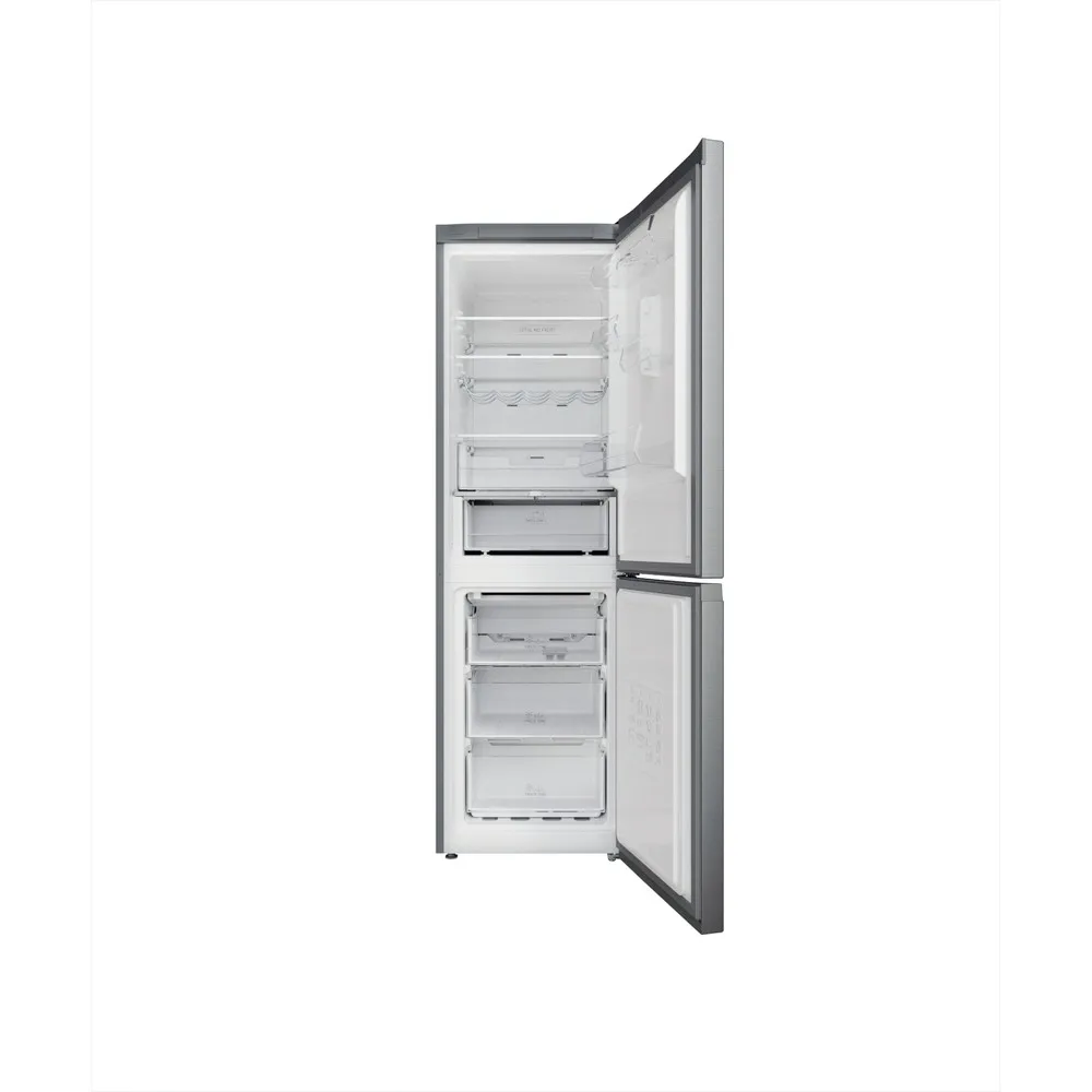Frigorifero combinato no frost Hotpoint 335LT SILVER HAFC8 TO32SX
