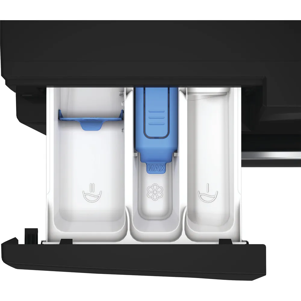 Lavatrice 10 kg Hotpoint vapore A 1400GIRI BLACK HB 103B CARE IT