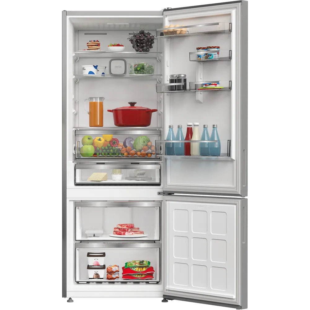 Frigorifero combinato Hotpoint no frost 475 LT 70CM INOX HPAK2 6472 XP4E