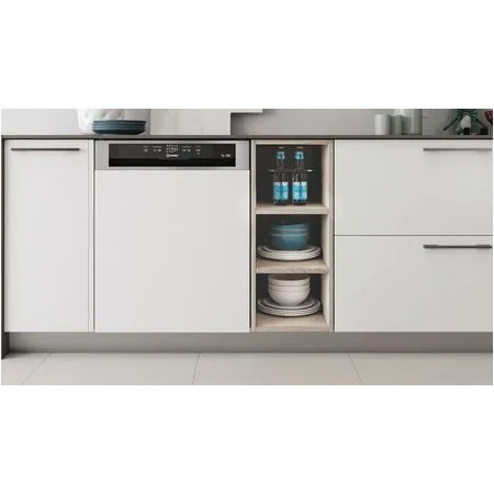 Lavastoviglie da incasso con frontalino 60 cm Indesit I3B L634 X