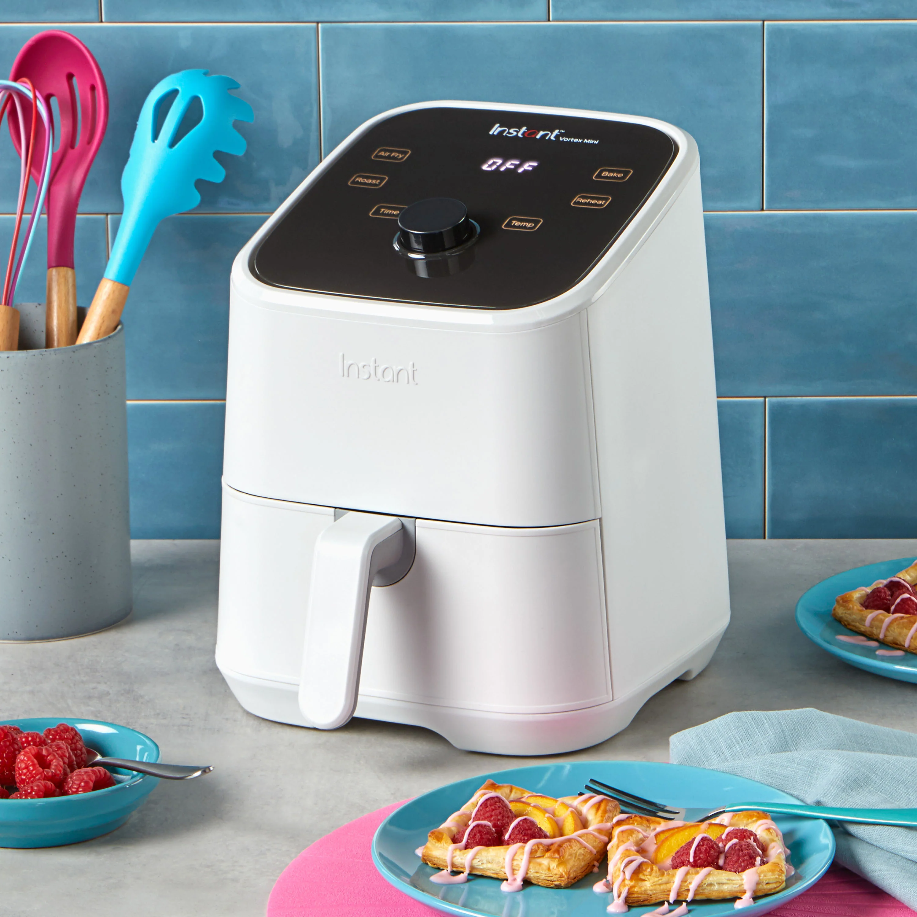 Friggitrice ad aria multiuso Instant Vortex mini 2 litri bianca
