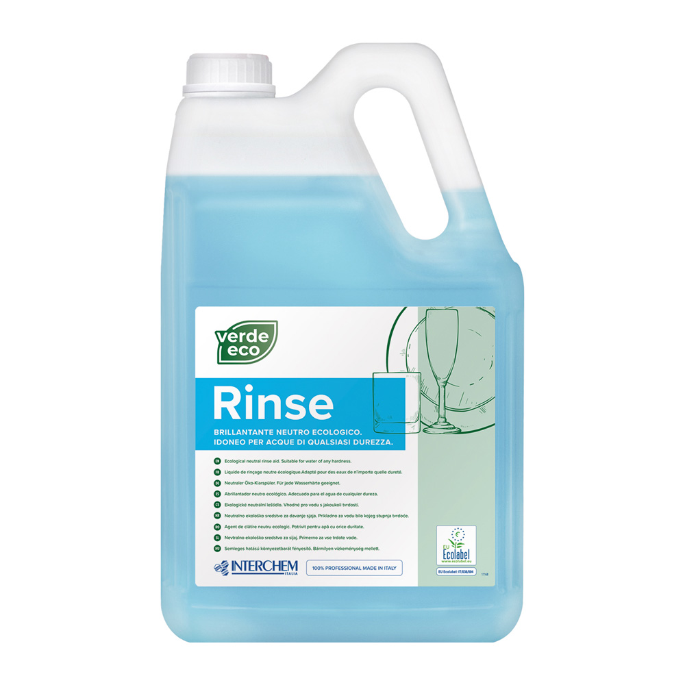 Brillantante neutro Verde Eco Rinse 5 litri