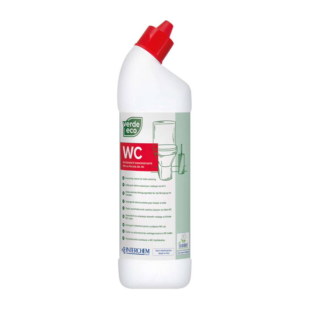 Scatola 6 detergenti disincrostante WC Verde Eco WC