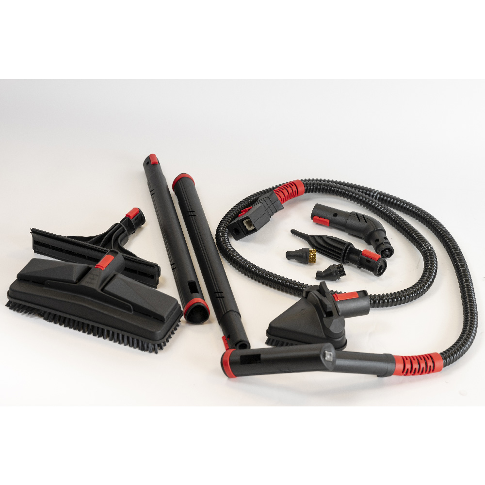 Caldaia con ferro da stiro professionale e accessori pulizia da 2 Lt.