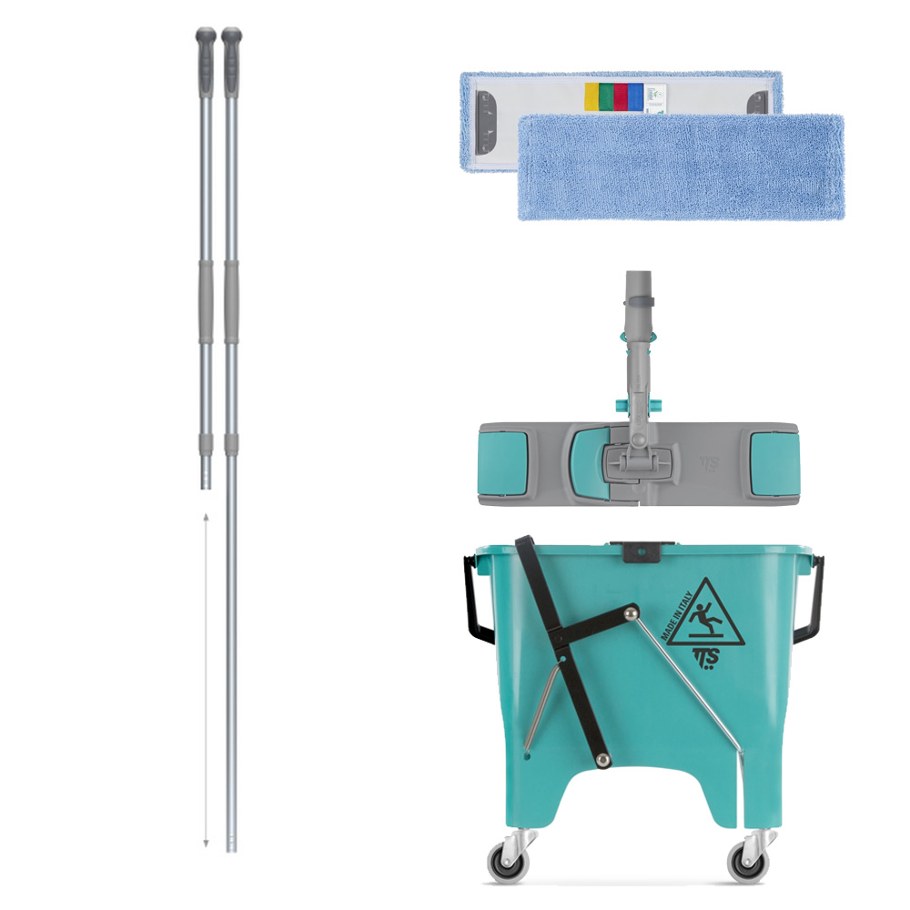 Kit per lavaggio pavimenti Squizzy TTS 