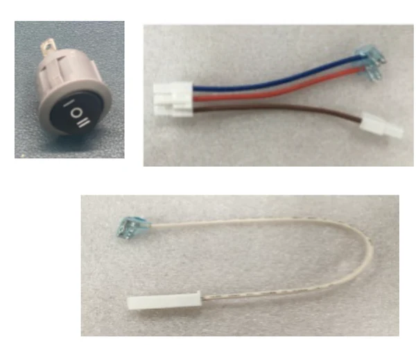 Interruttore di alimentazione con cavo di collegamento M1/M6/M12