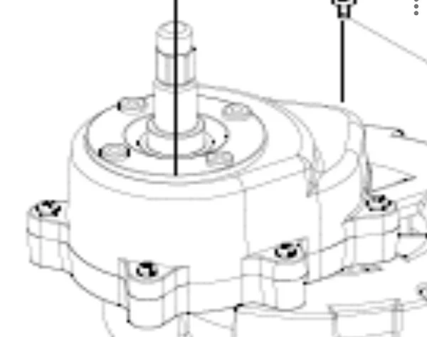 Scatola ingranaggi (60 giri/min)