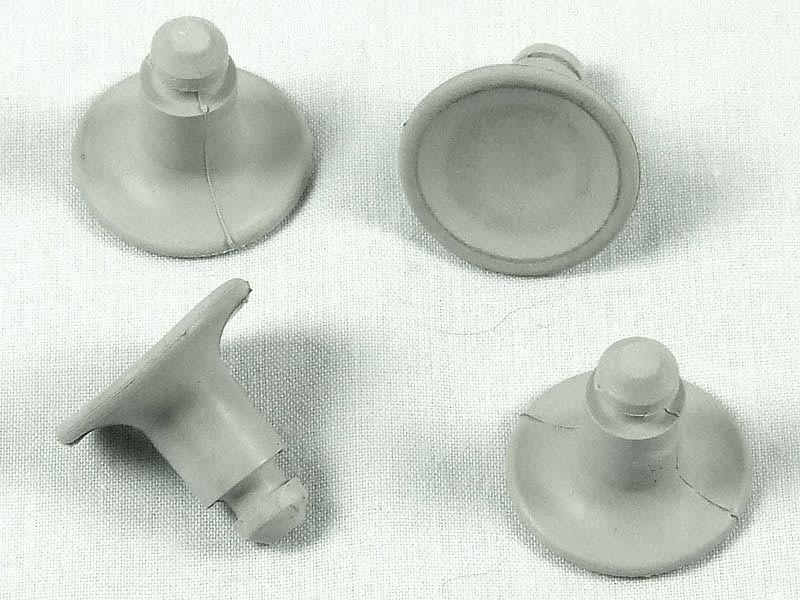 PIEDE GRIGIO CHIARO 4 PEZZI