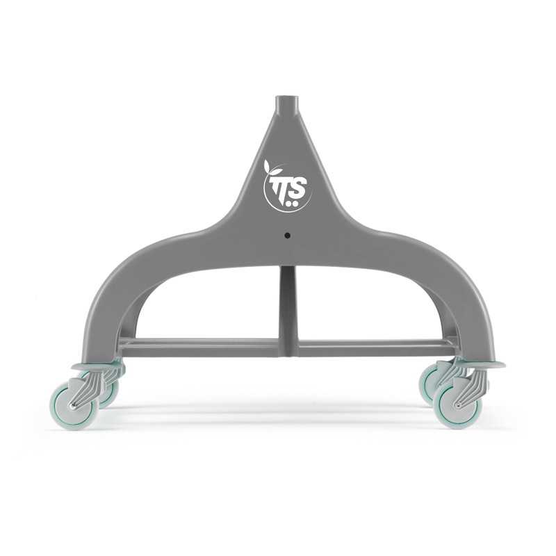 Telaio con ruote per carrello pulizie Nick lt 30 grigio