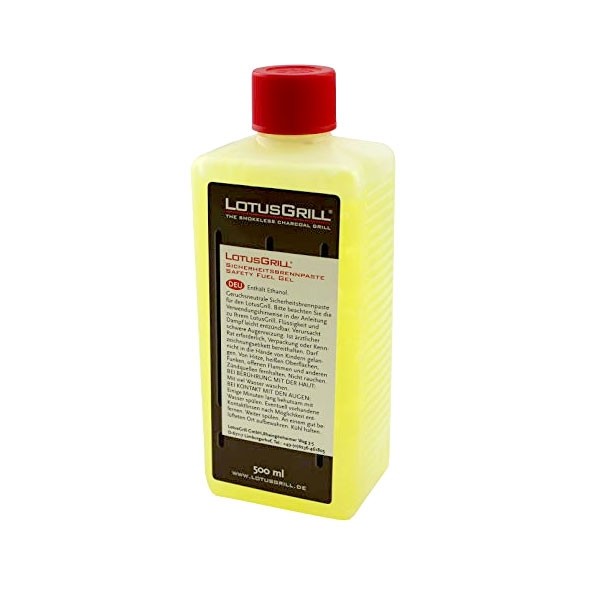 Gel combustibile 500 ml.