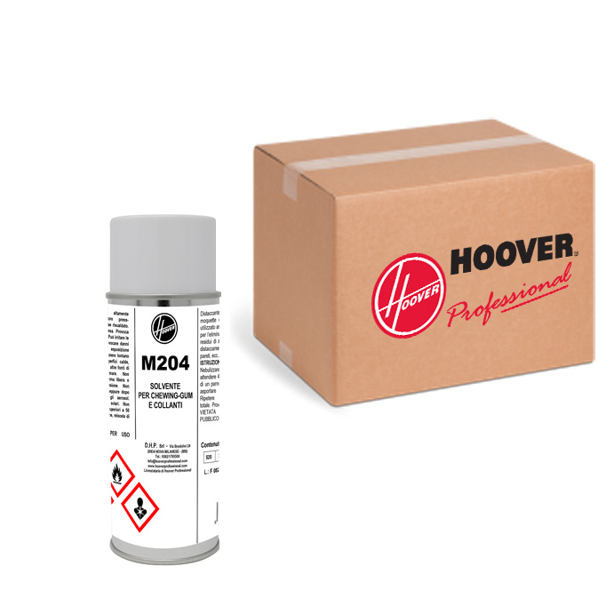 Scatola 12 flaconi M204 Solvente per chewing-gum