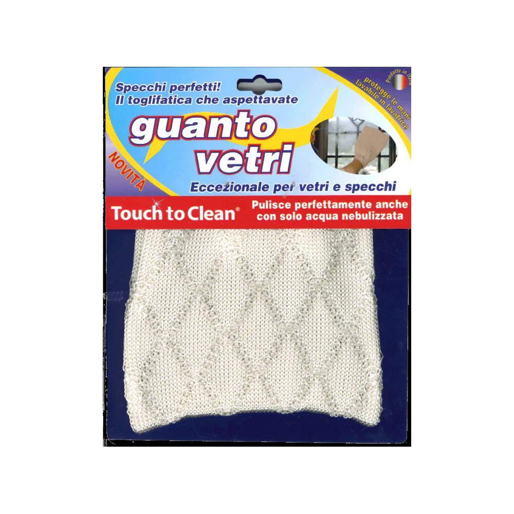 Guanto magico pulizia vetri e acciaio