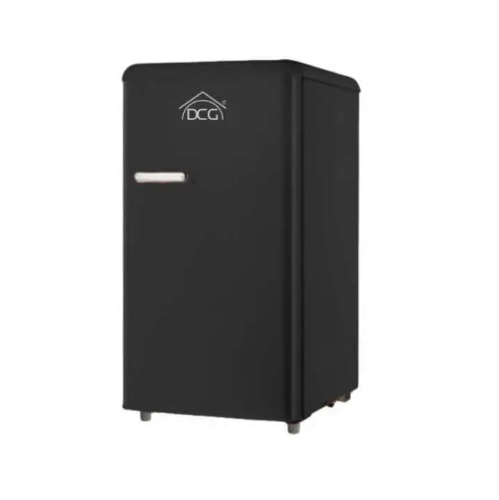 DCG FRIGO MONOPORTA LINEA RETRO' 100LT E NERO MF100B
