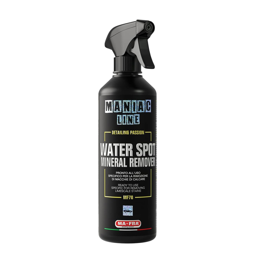 Spray per la rimozione di macchie di calcare auto 500 ml - Maniac Line