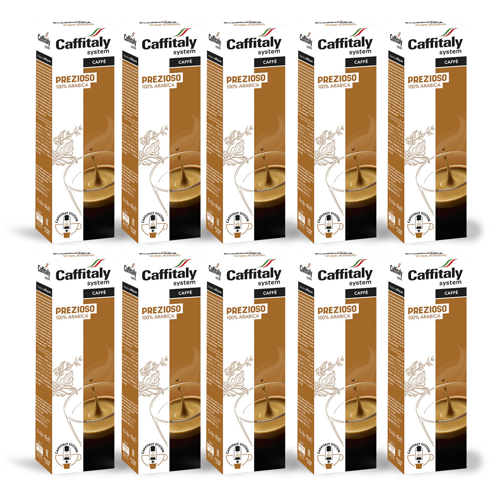 100 Capsule Caffitaly System E'Caffe' Prezioso