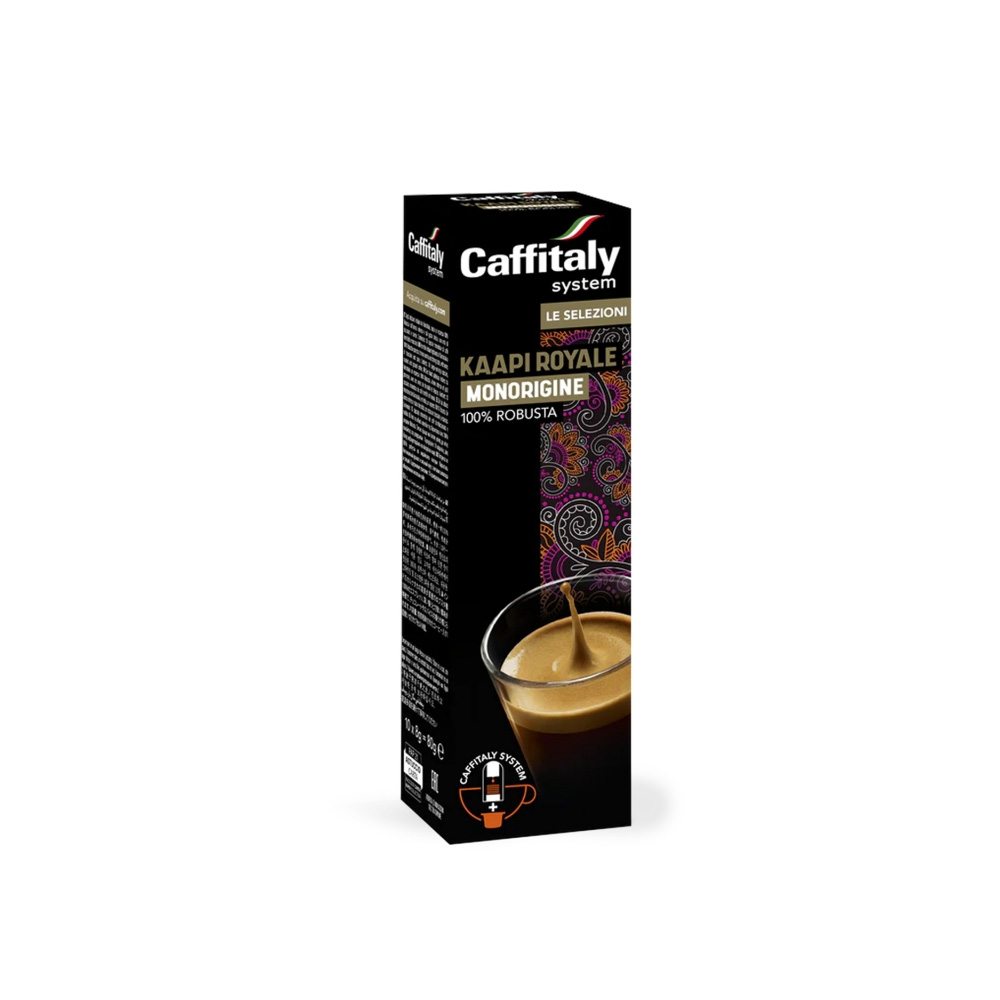 Caffitaly Caffè Monorigine Kaapi Royale 100% Robusta box 10 capsule