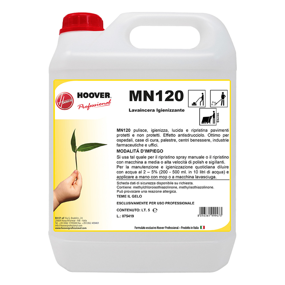 MN120 Lavaincera sanificante