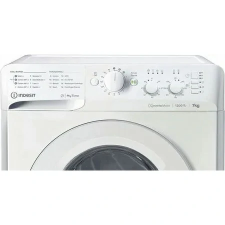 Lavatrice 7 kg Indesit INVERTER A 1200GIRI MTWC 71296 W IT