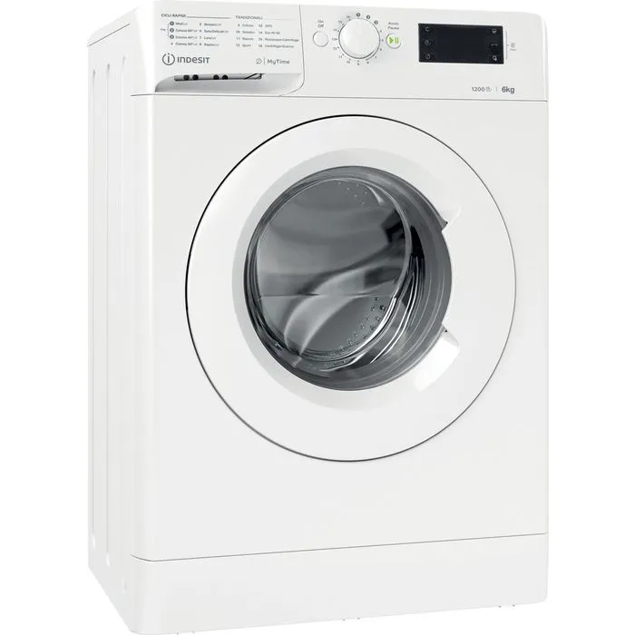 Lavatrice 6 kg Indesit MY TIME F1200GIRI MTWSE 61251 W IT
