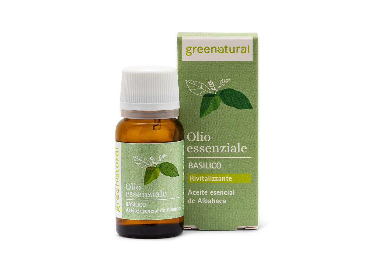 Olio essenziale Greenatural Basilico - 10ml