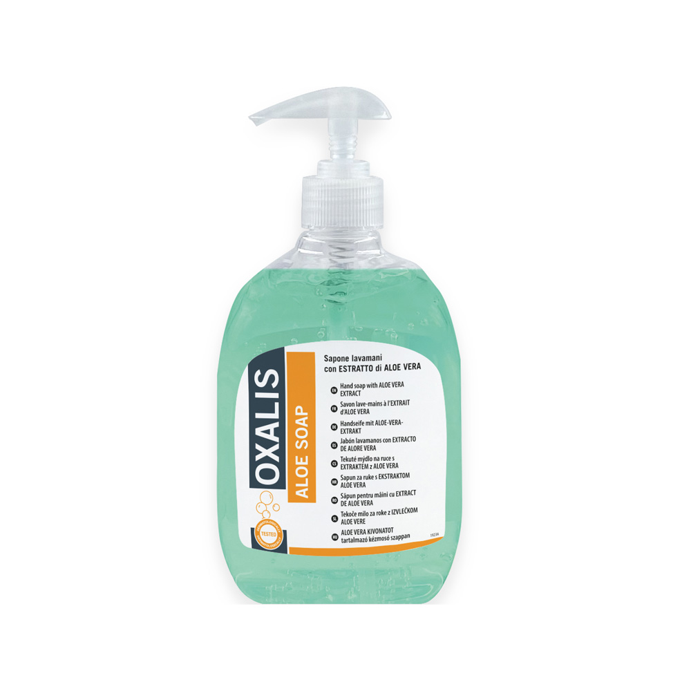 OXALIS ALOE SOAP Sapone mani con estratto di Aloe Vera lt 0.5
