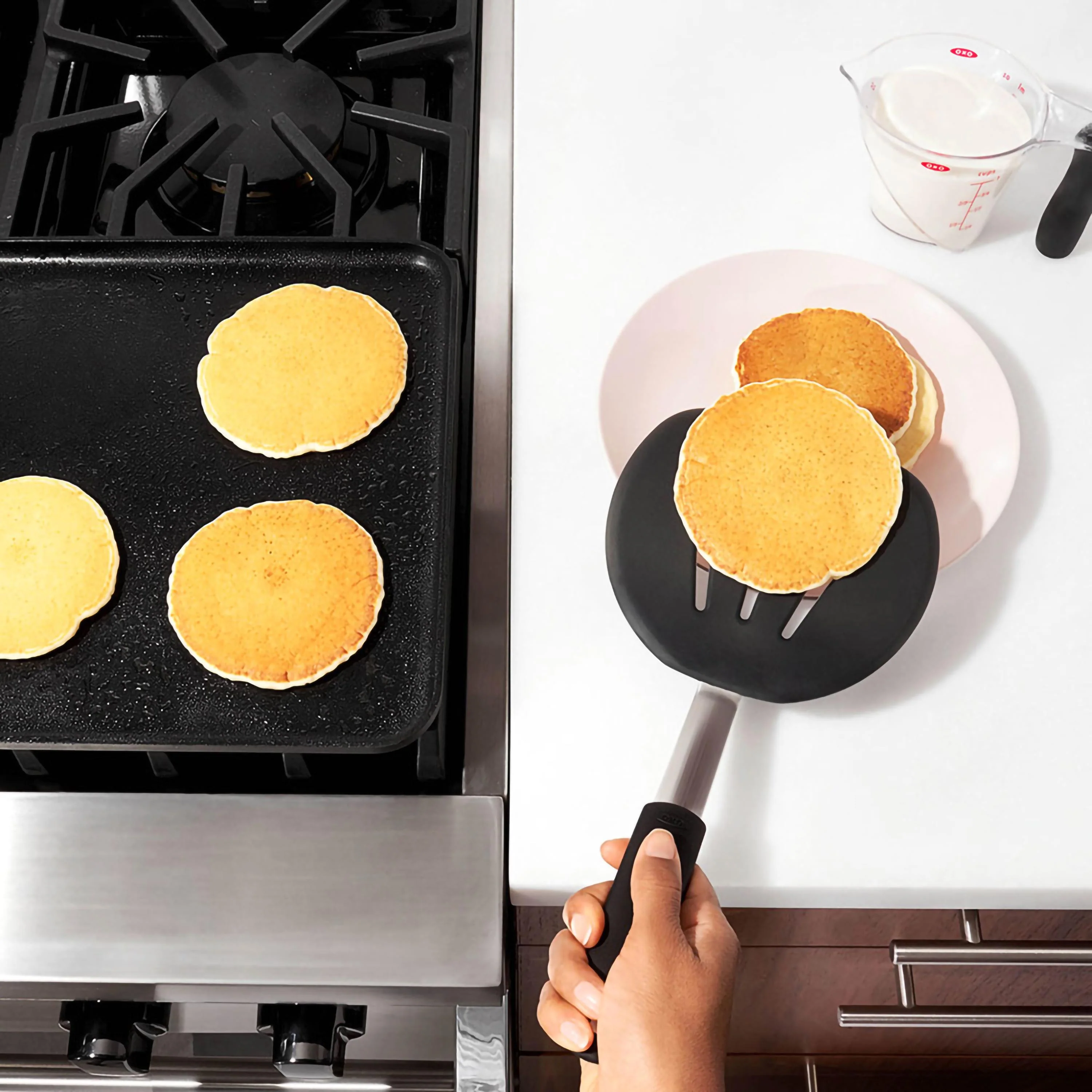 Paletta flessibile pancake in silicone - Oxo
