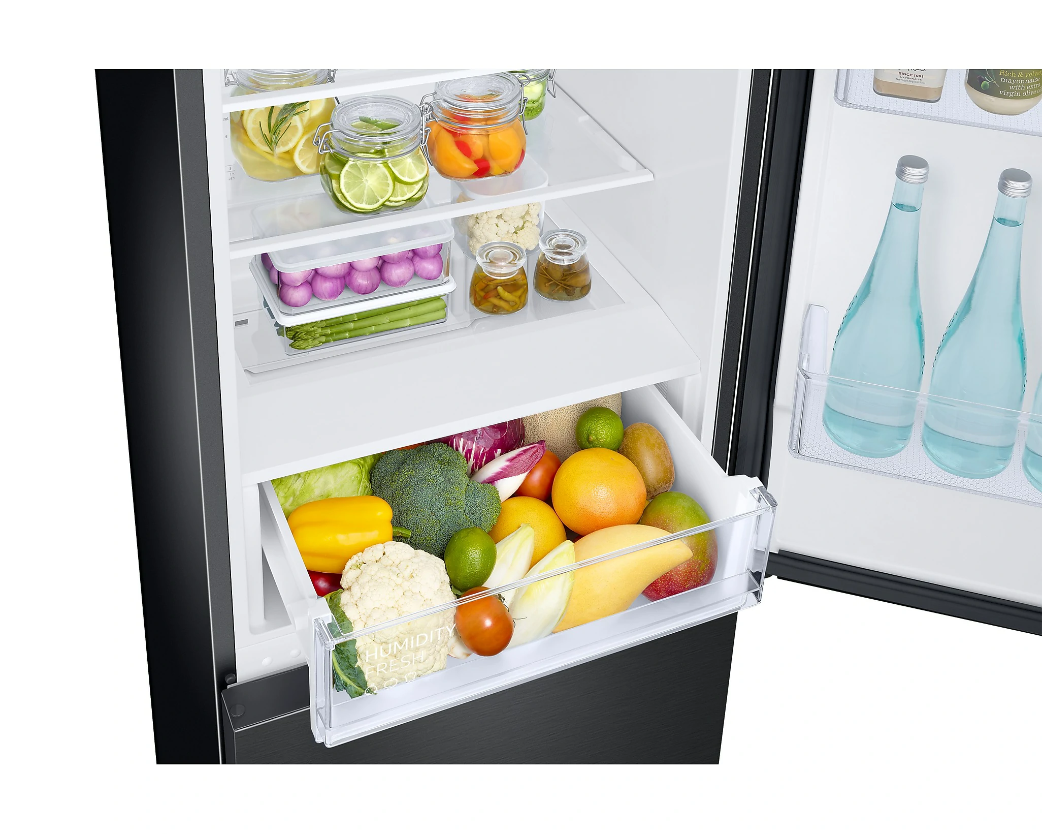 Frigorifero combinato Samsung no frost 344 LT 60CM E NERO RB33B612EBN/EF