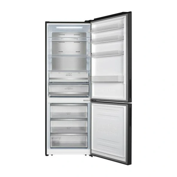 Frigorifero combinato Hisense  INVERTER 495LT E 70CM NERO RB645N4BFE