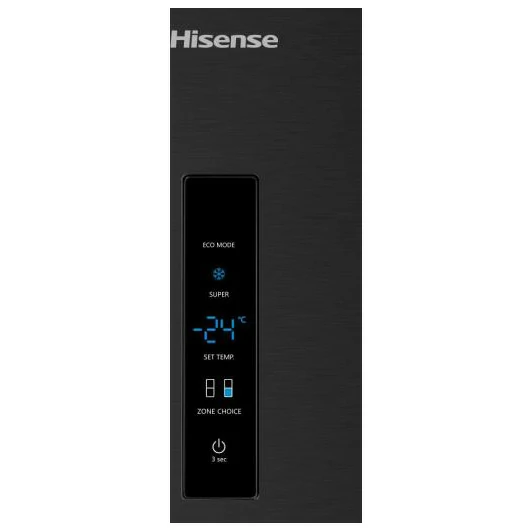 Frigorifero combinato Hisense  INVERTER 495LT E 70CM NERO RB645N4BFE