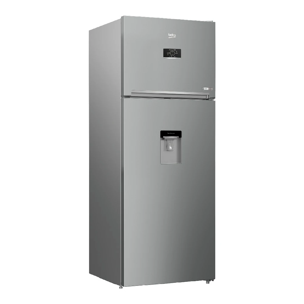 Frigorifero doppia porta Beko no frost 455 LT 70CM SILVER RDNE455E40DSN